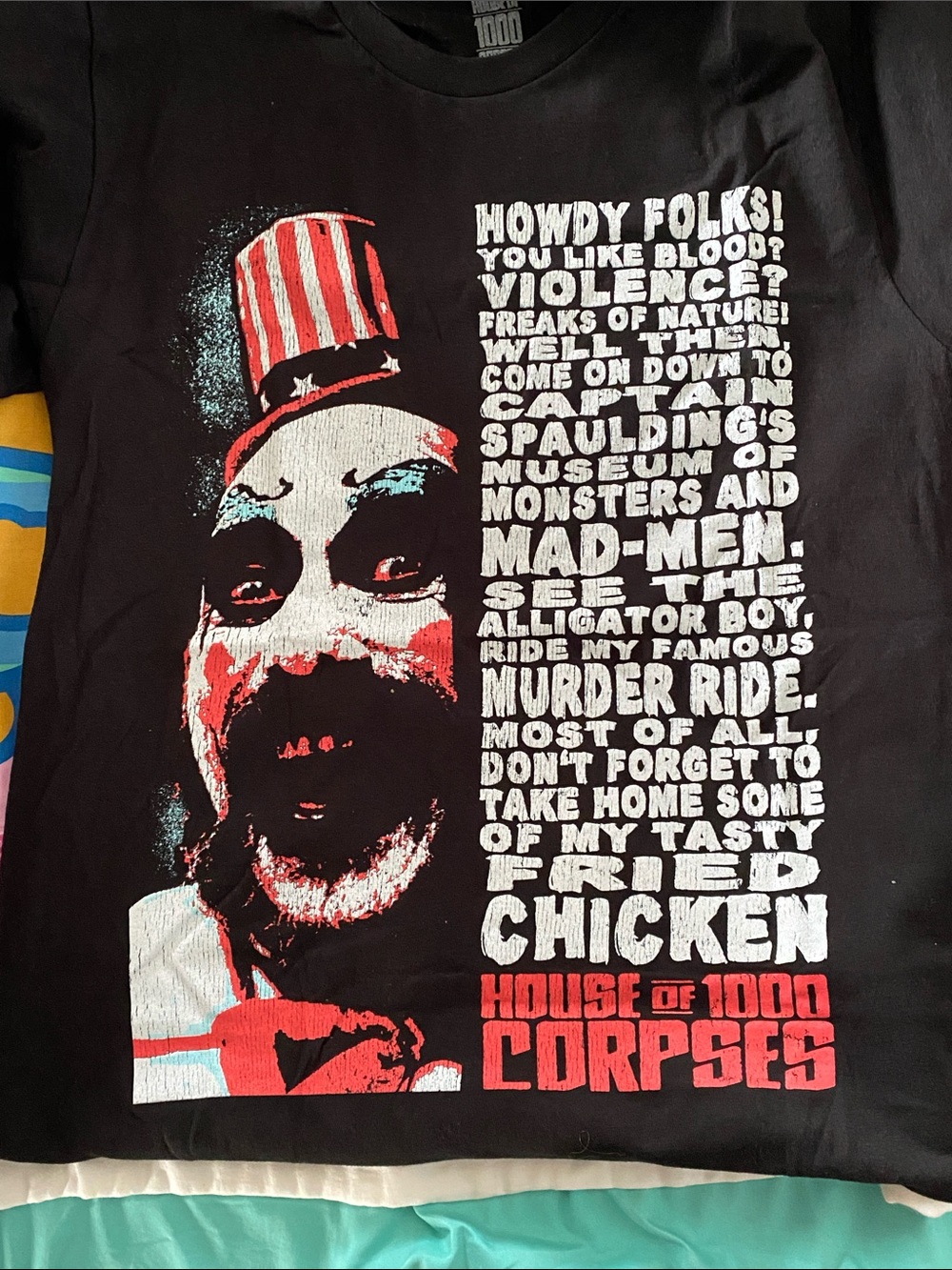 NWOT House of 1000 Corpses Graphic Tee🔪🖤